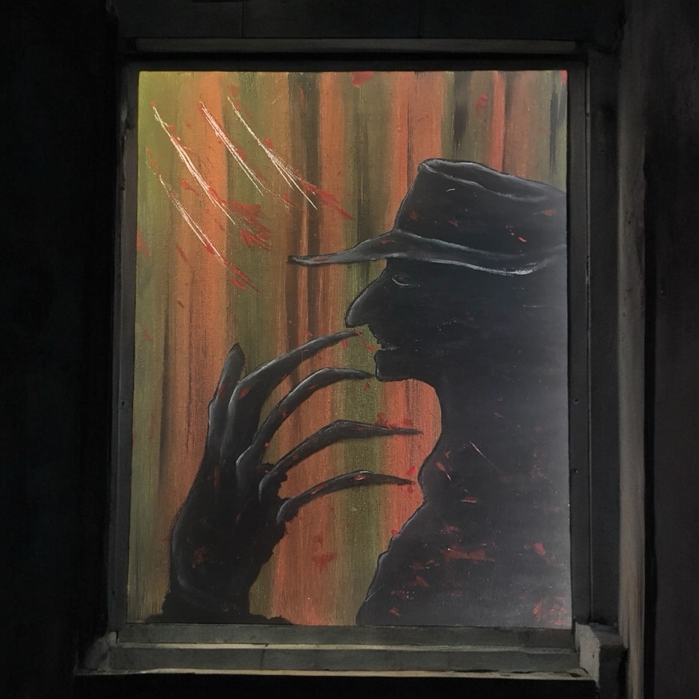 Original Freddy Krueger Painting